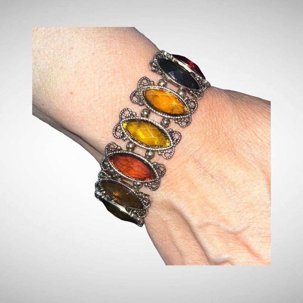 Robert Rose Multi-Colored Fashion Stretch Bracelet